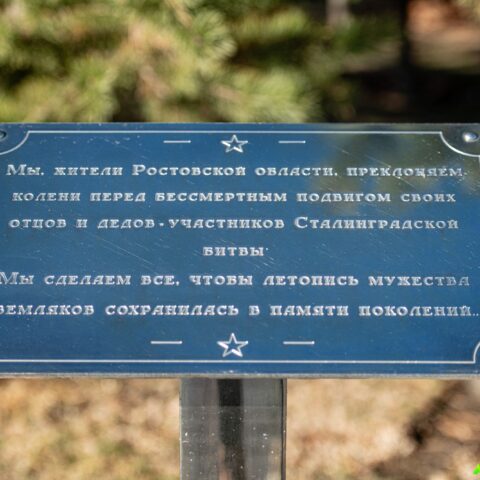 Памятник на Мамаевом кургане, жителям Ростовской области, участникам Сталинградской битвы Достопримечательность Арт-Квест-Прогулка