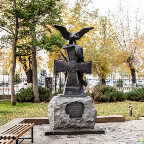 Памятник жителям Царицына - участникам Первой мировой войны  Достопримечательность Арт-Квест-Прогулка