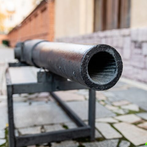 Ствол 87-мм легкой полевой пушки образца 1877 года Достопримечательность Арт-Квест-Прогулка